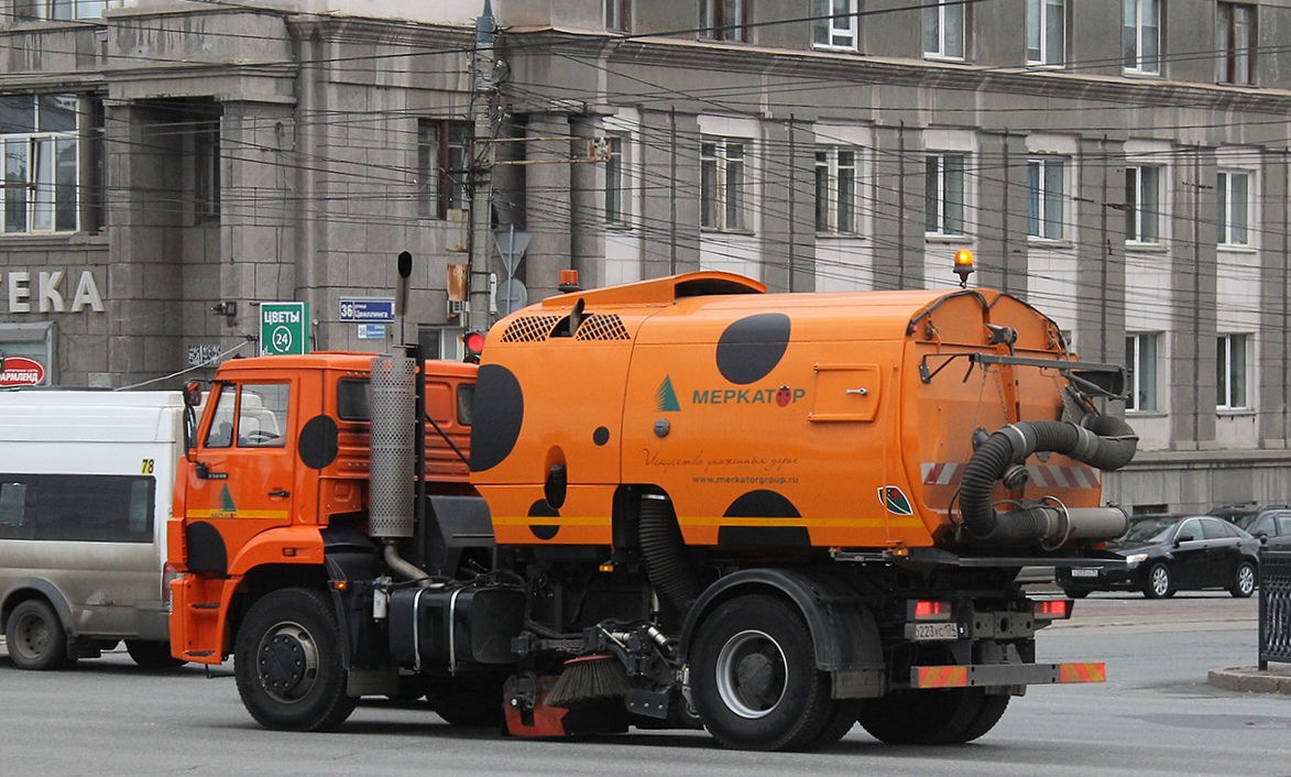 Челябинская область, № О 223 УС 174 — КамАЗ-53605-A5(48)