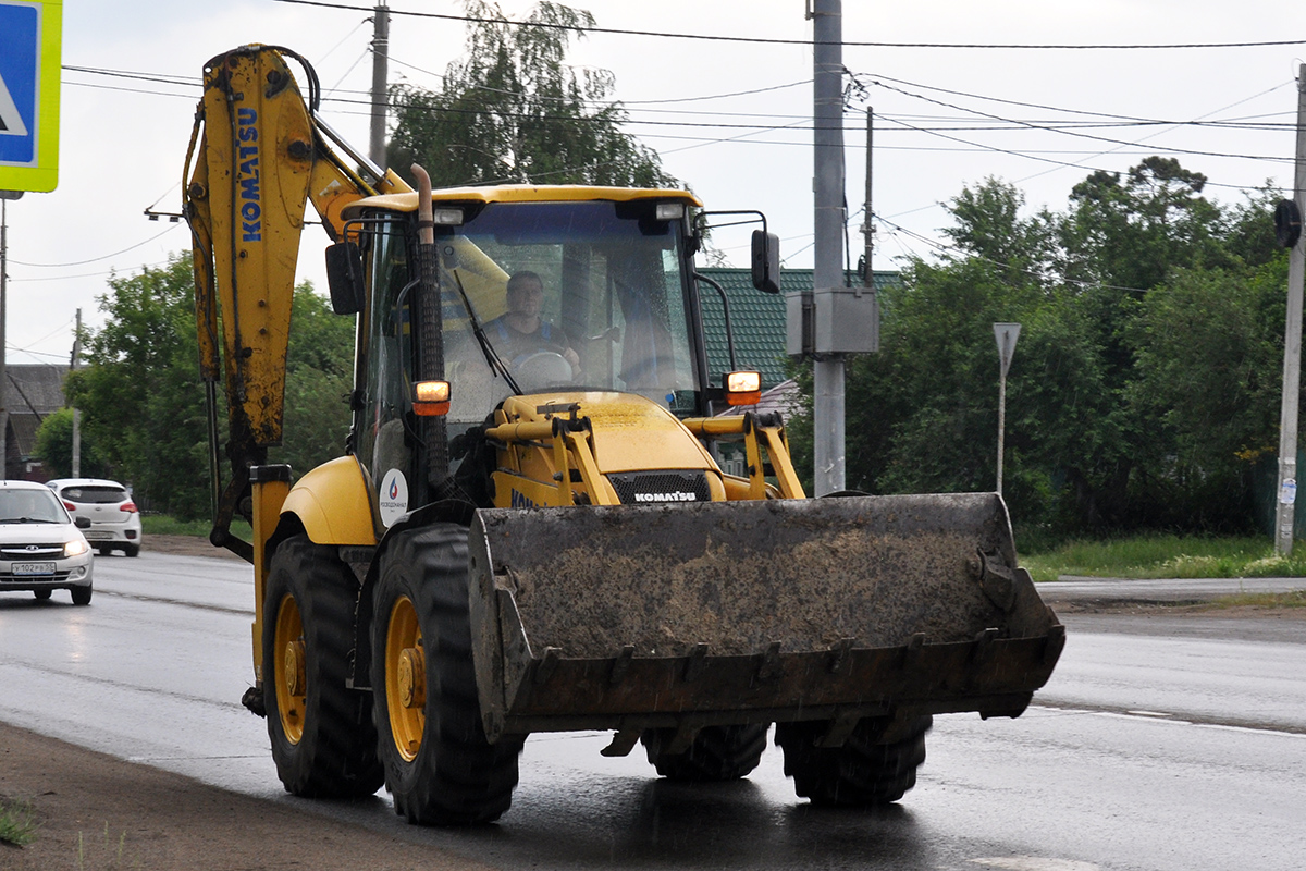 Омская область, № 8992 ОУ 55 — Komatsu WB93