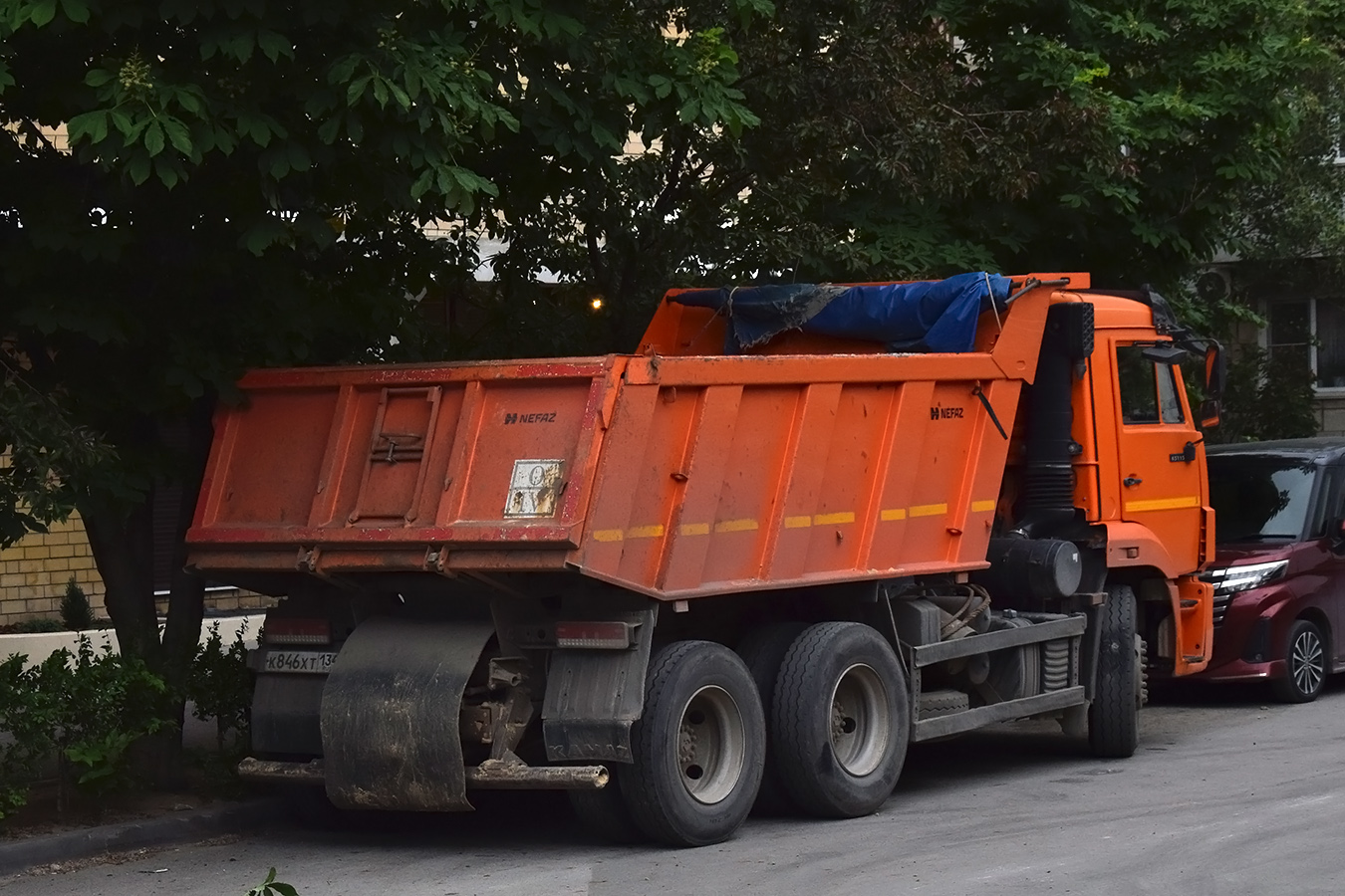 Волгоградская область, № К 846 ХТ 134 — КамАЗ-65115-50