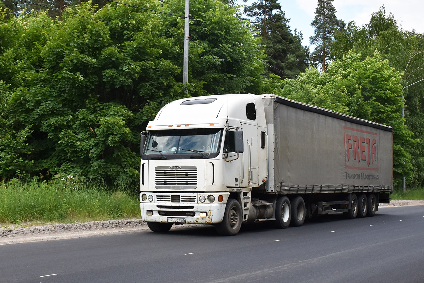 Владимирская область, № В 795 ОН 33 — Freightliner Argosy
