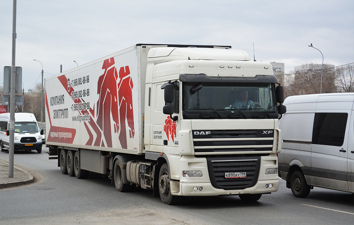 Москва, № К 890 АУ 799 — DAF XF105 FT
