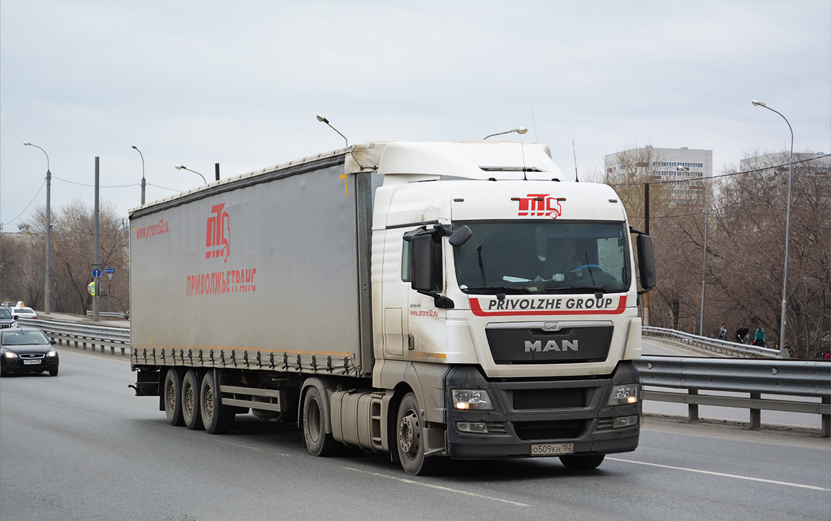Нижегородская область, № О 509 КН 152 — MAN TGX ('2007) (общая модель)