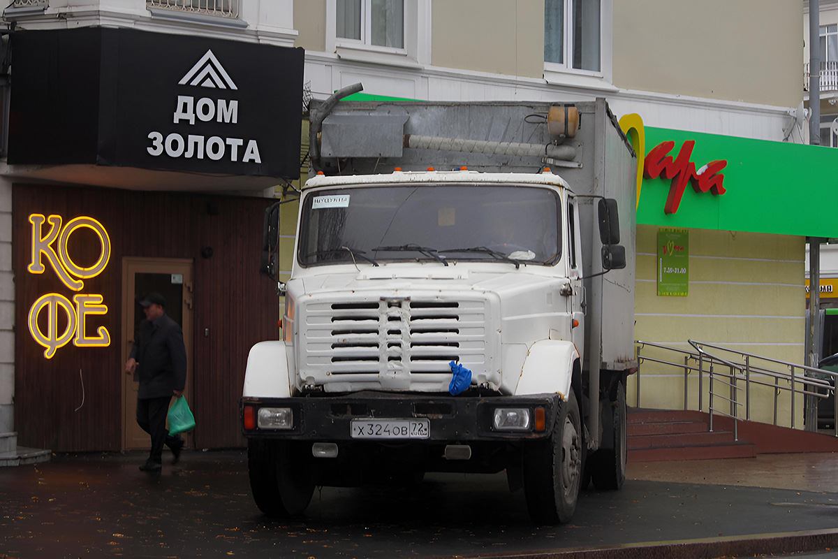 Тюменская область, № Х 324 ОВ 72 — ЗИЛ-433100