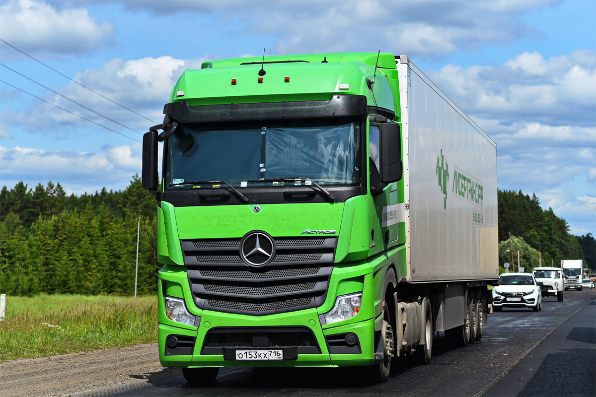 Татарстан, № О 153 КХ 716 — Mercedes-Benz Actros ('2011)