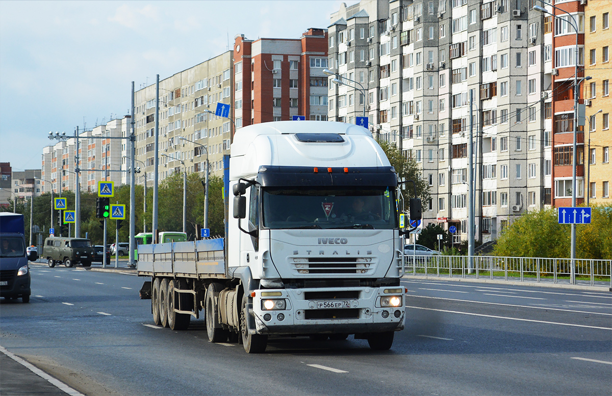Тюменская область, № Р 566 ЕР 72 — IVECO Stralis ('2002)