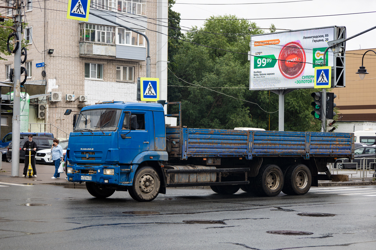 Вологодская область, № К 727 МУ 35 — КамАЗ-65117-N3(78)