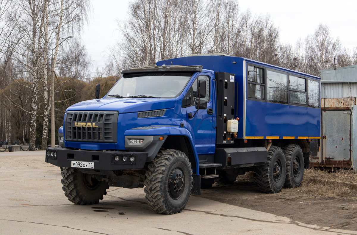 Вологодская область, № Р 092 ОУ 11 — Урал-32551