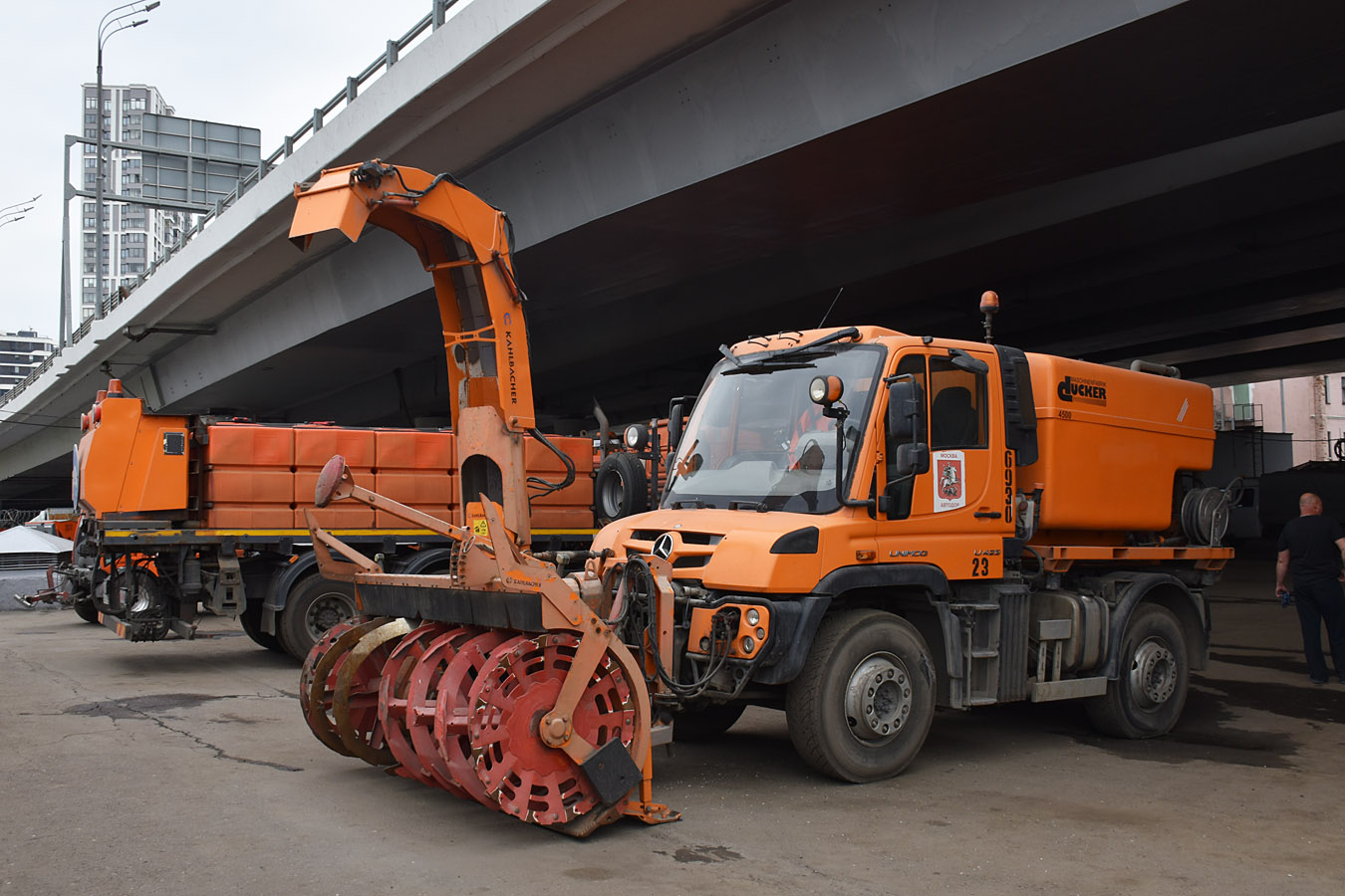 Москва, № 23 — Mercedes-Benz Unimog U423