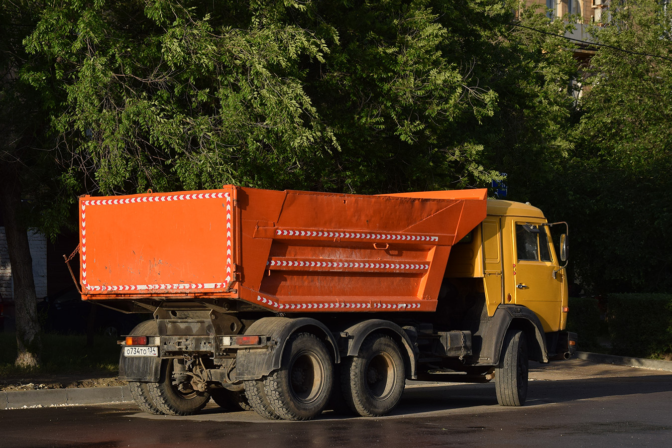 Волгоградская область, № О 734 ТО 134 — КамАЗ-5410