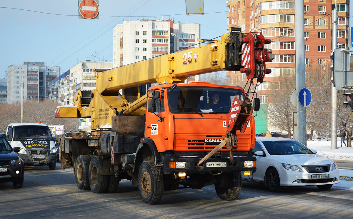 Тюменская область, № О 690 МН 72 — КамАЗ-53228-15 [53228R]