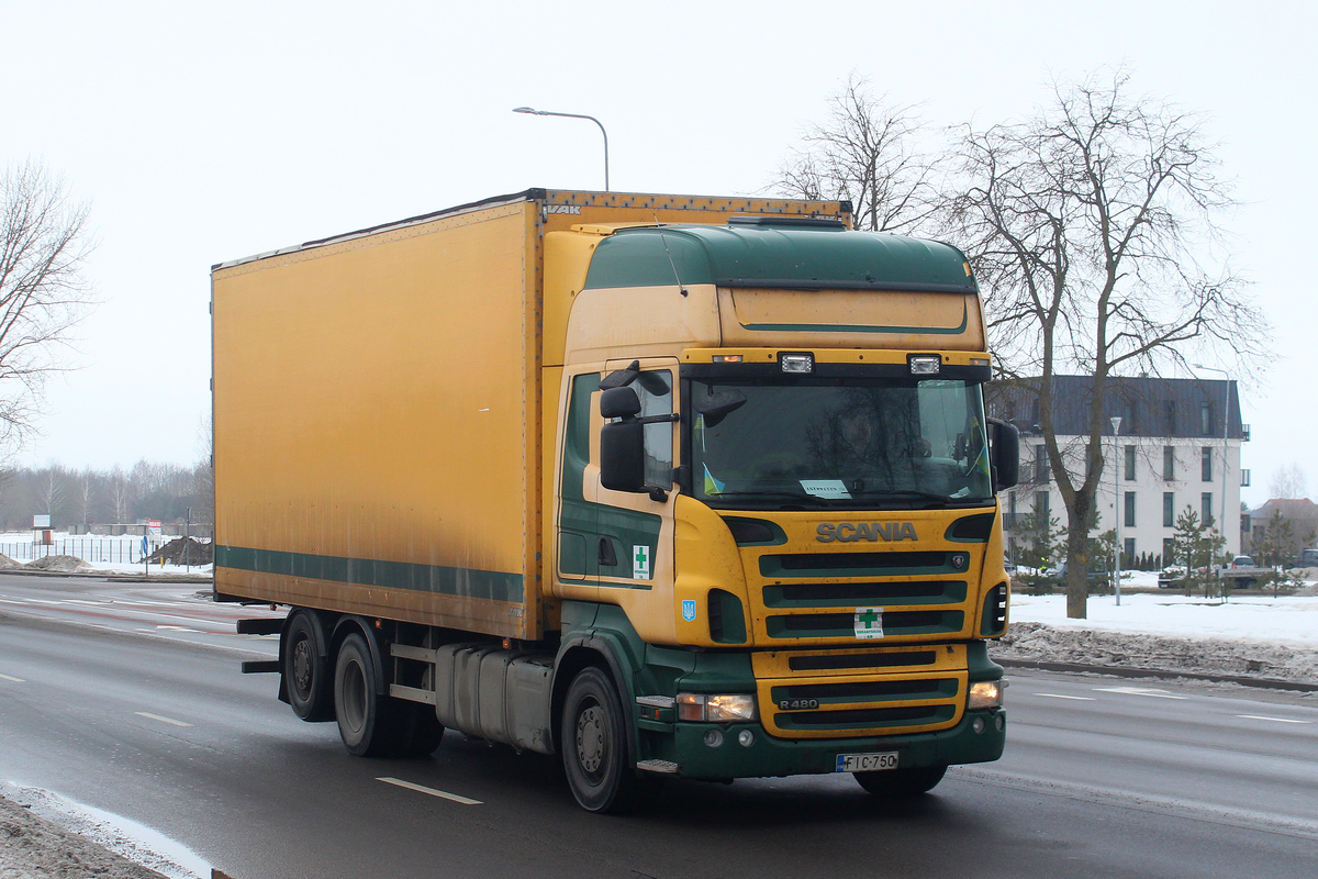 Финляндия, № FIC-750 — Scania ('2004) R480