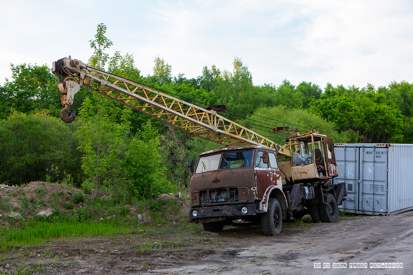 Амурская область, № (28) Б/Н 0010 — МАЗ-5334; Транспортные средства без номеров (Амурская область)