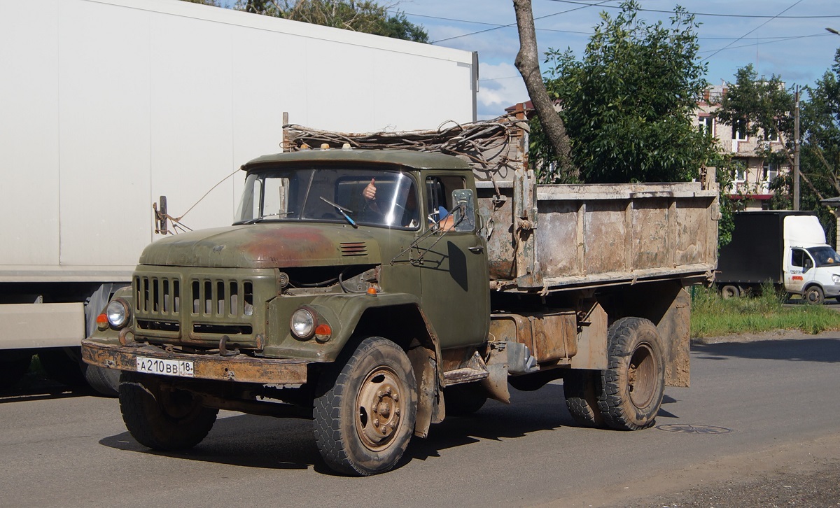 Удмуртия, № А 210 ВВ 18 — ЗИЛ-130 (общая модель)