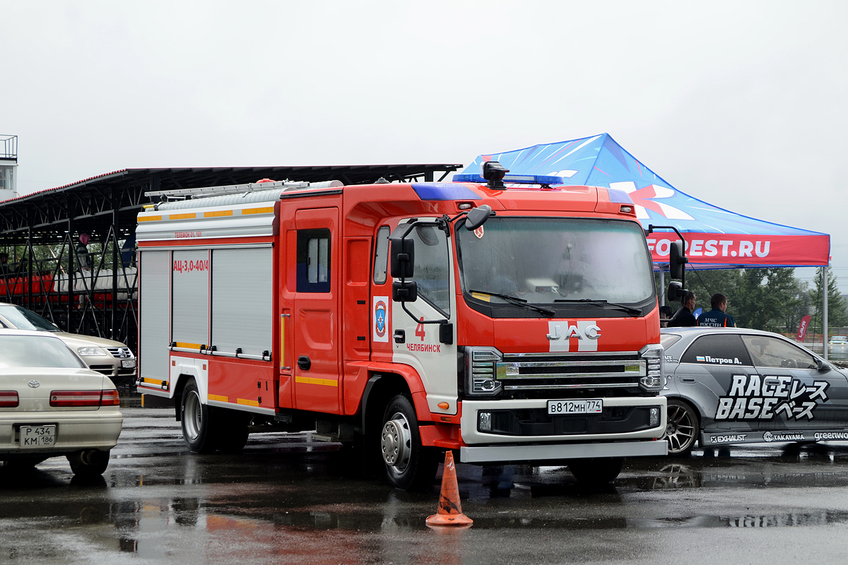 Челябинская область, № В 812 МН 774 — JAC N120X