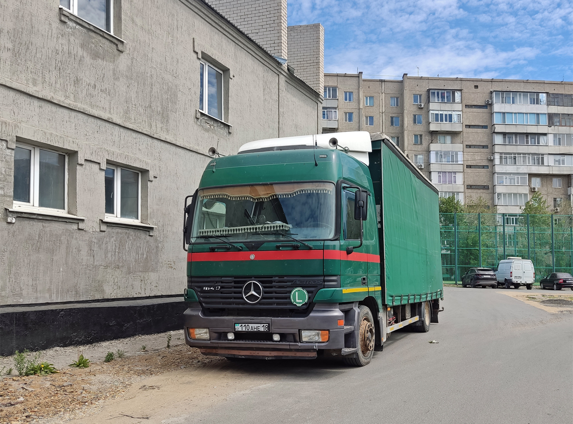Абайская область, № 110 AHE 18 — Mercedes-Benz Actros ('1997) 1840
