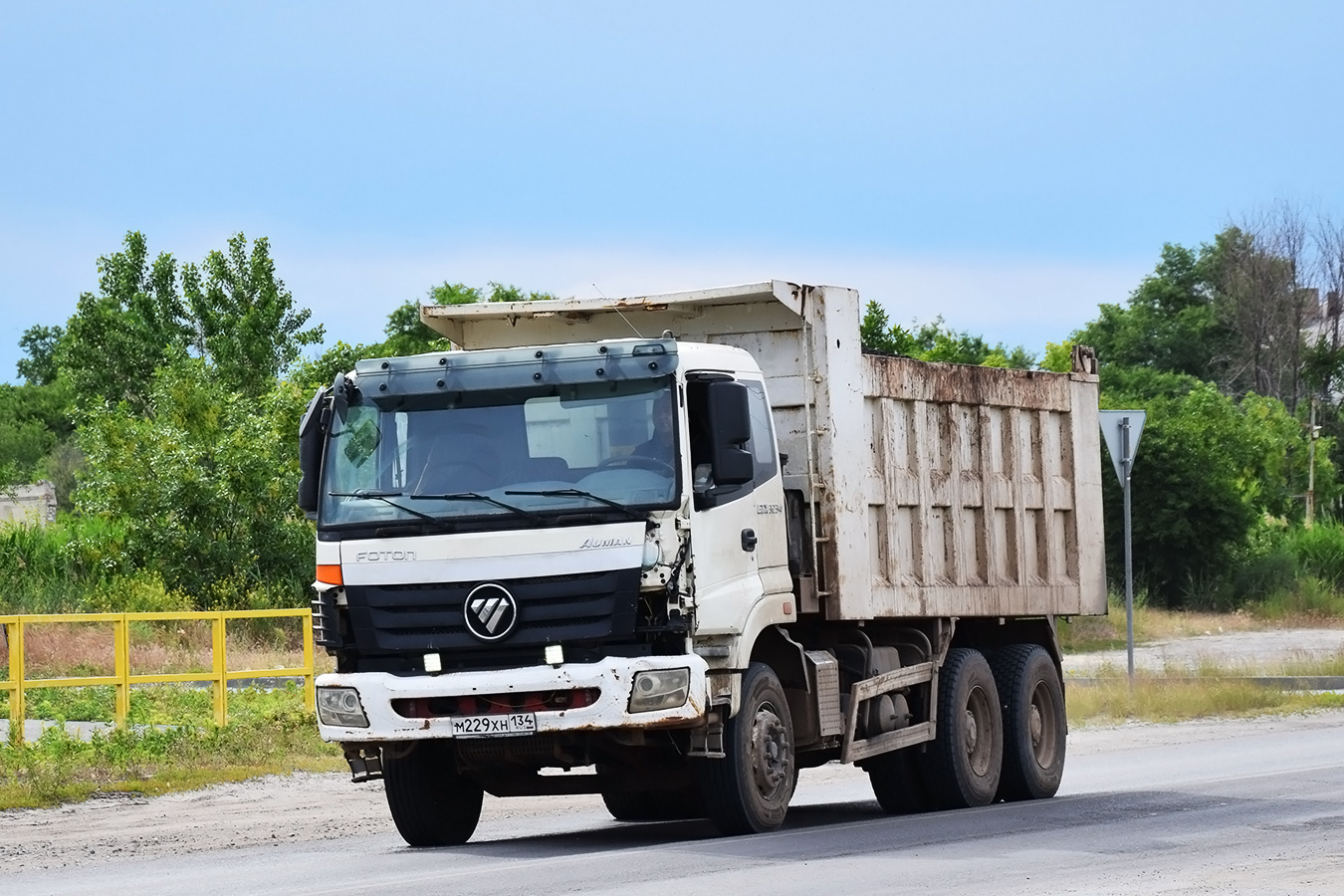 Волгоградская область, № М 229 ХН 134 — Foton Auman ETX / TX (H3) (общая)