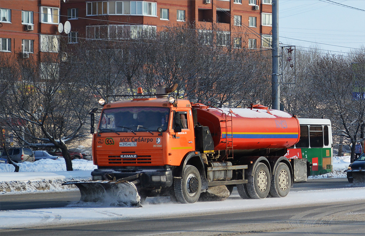 Тюменская область, № Н 395 МЕ 72 — КамАЗ (общая модель)