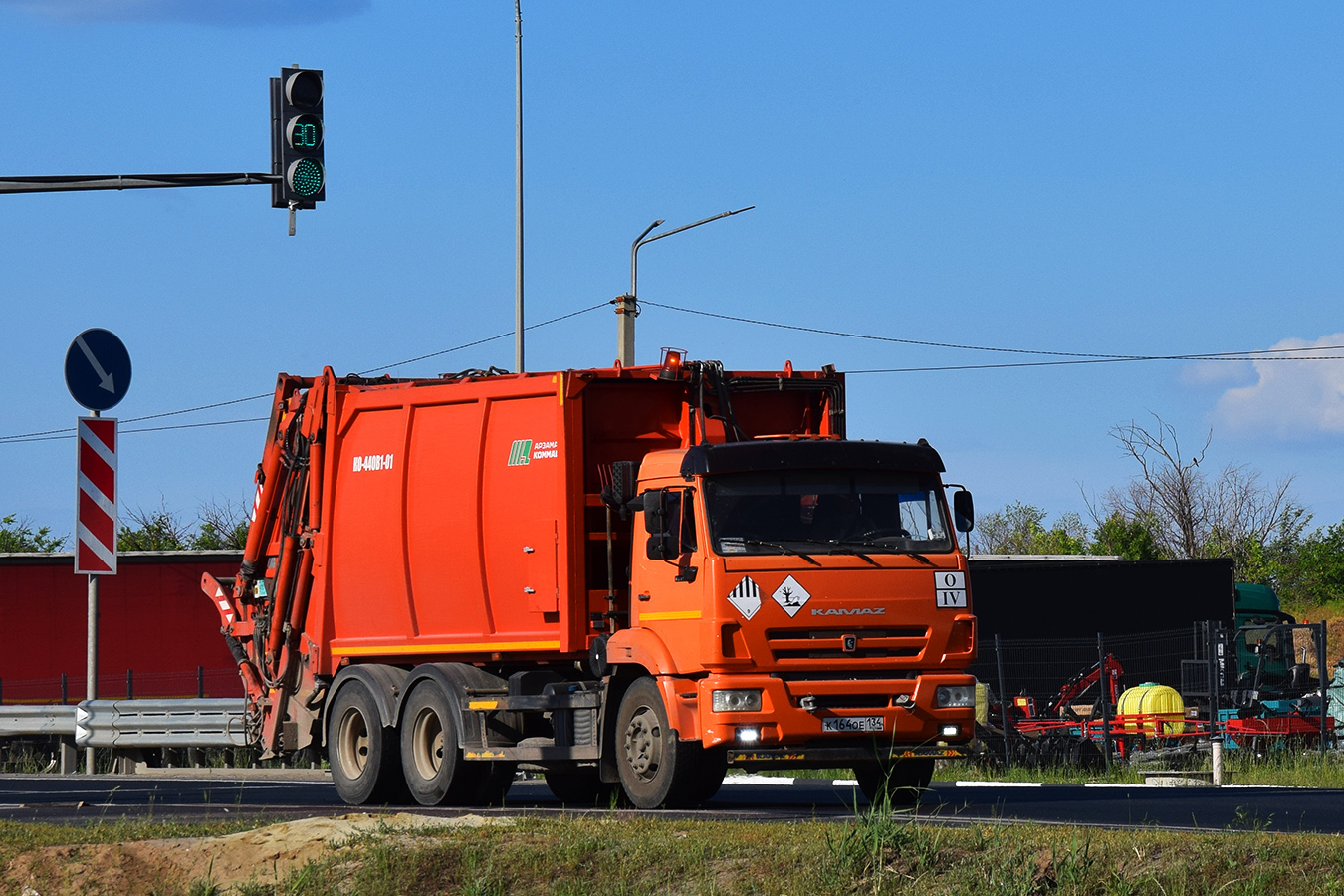 Волгоградская область, № К 164 ОЕ 134 — КамАЗ-65115-50