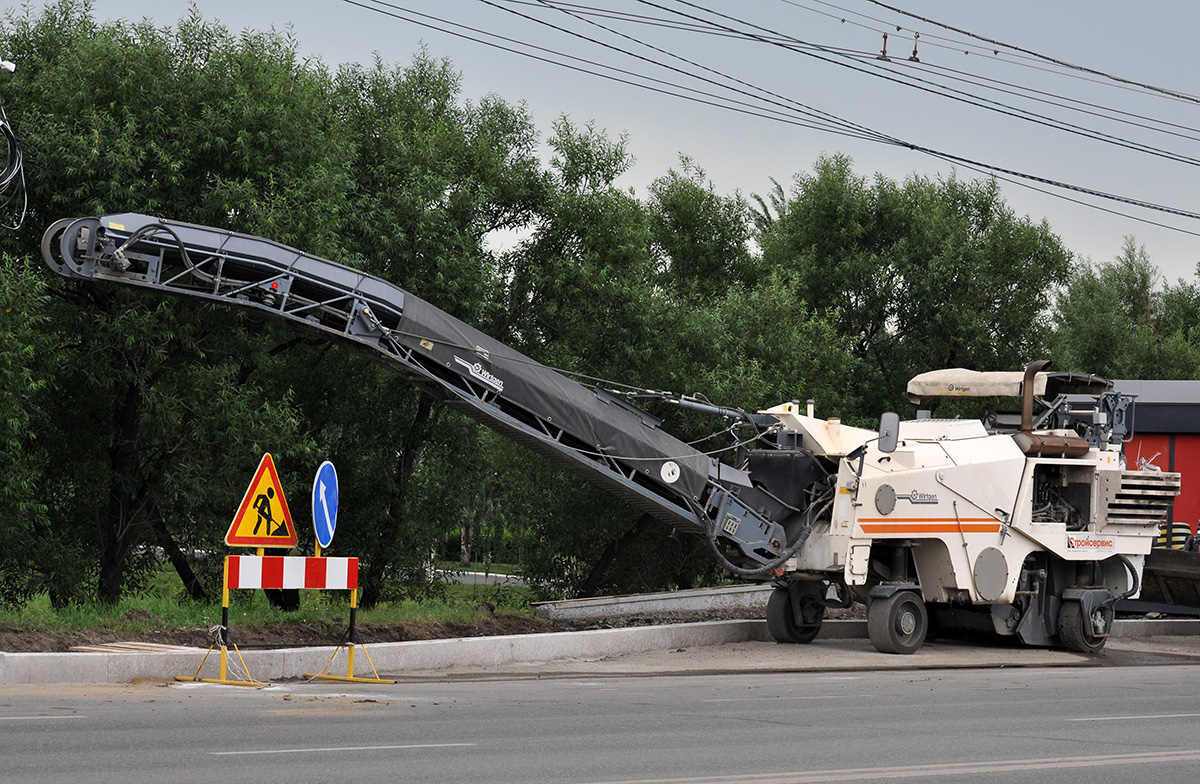 Омская область, № 2185 ОР 55 — Wirtgen (общая модель)