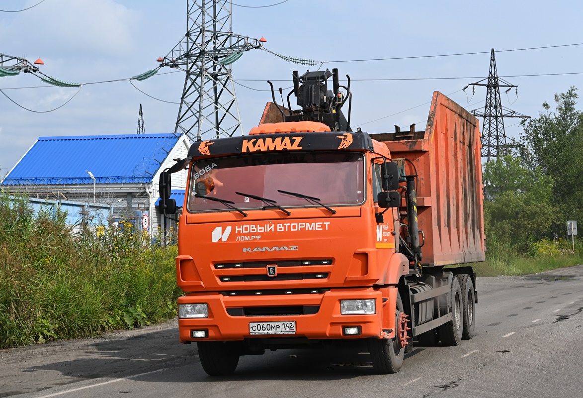 Кемеровская область, № С 060 МР 142 — КамАЗ-65115 (общая модель)