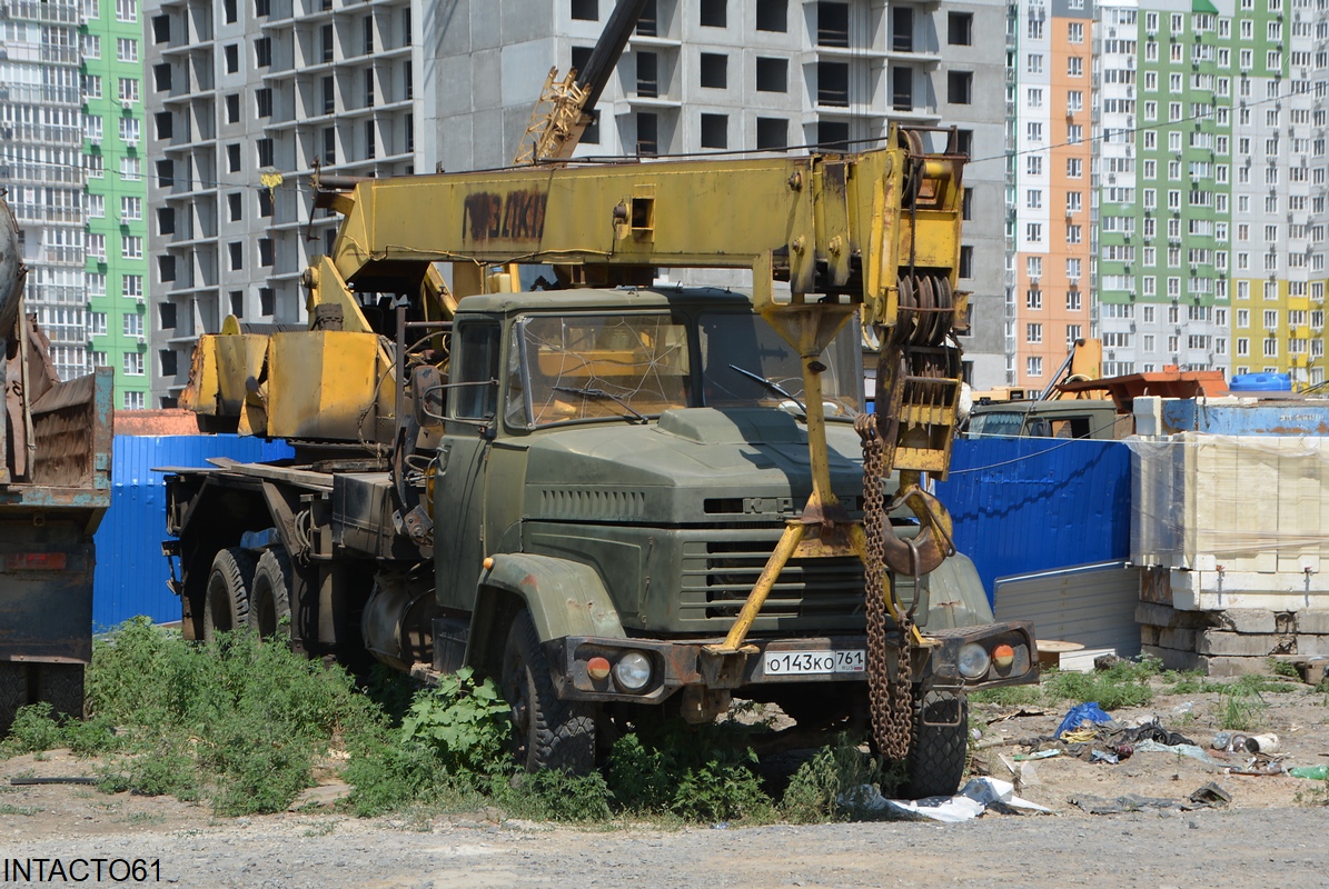 Ростовская область, № О 143 КО 761 — КрАЗ-65101