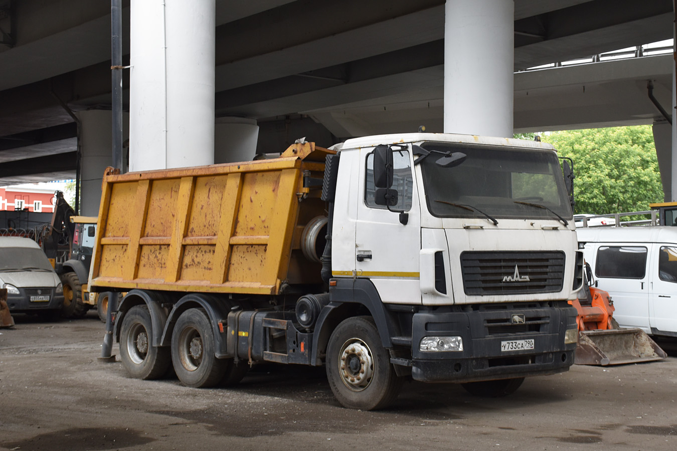 Московская область, № У 733 СА 790 — МАЗ-6501B5