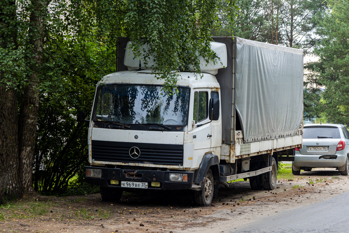 Вологодская область, № К 969 ВЕ 35 — Mercedes-Benz Atego 817