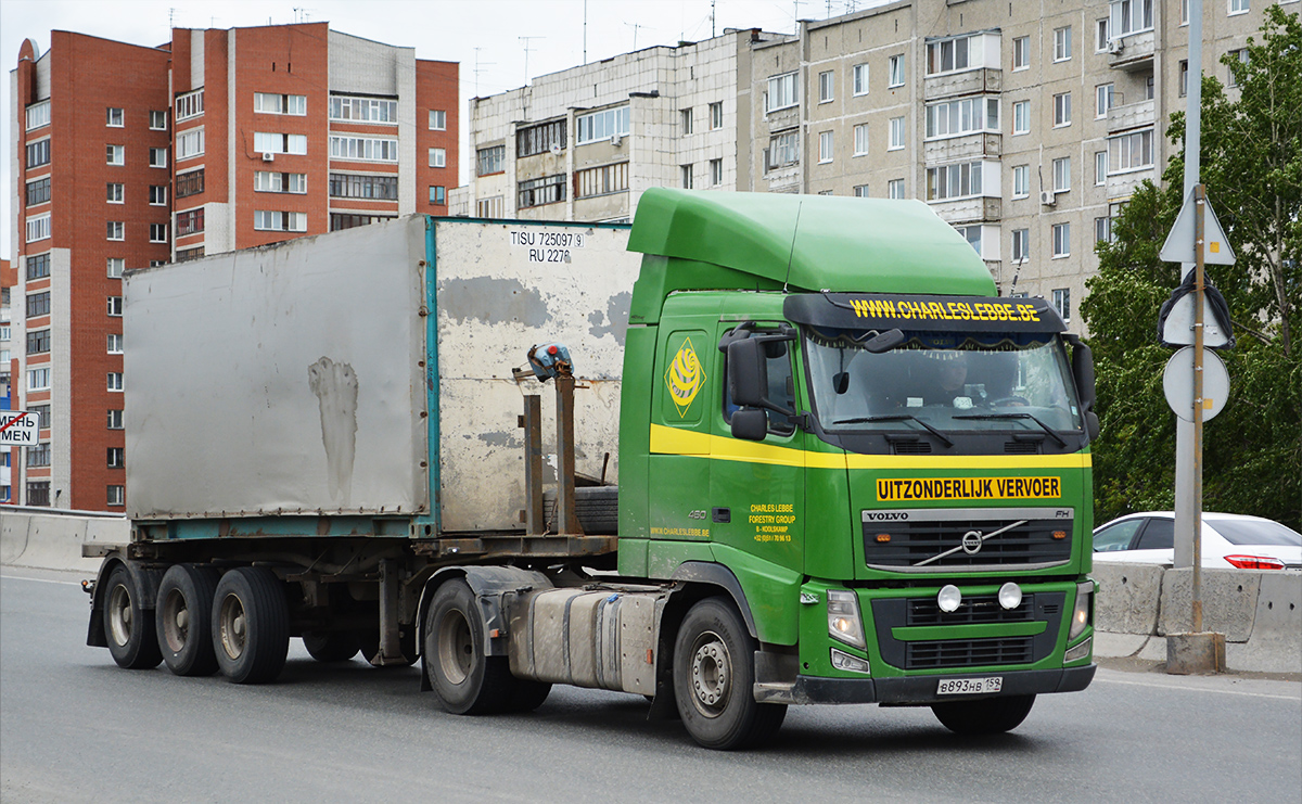 Пермский край, № В 893 НВ 159 — Volvo ('2008) FH.460