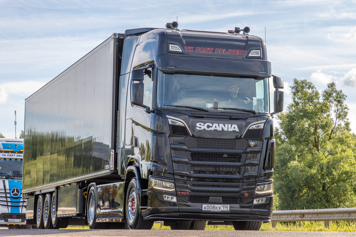 Санкт-Петербург, № А 008 КХ 198 — Scania ('2016) S770; Московская область — Фестиваль TruckDay 2026
