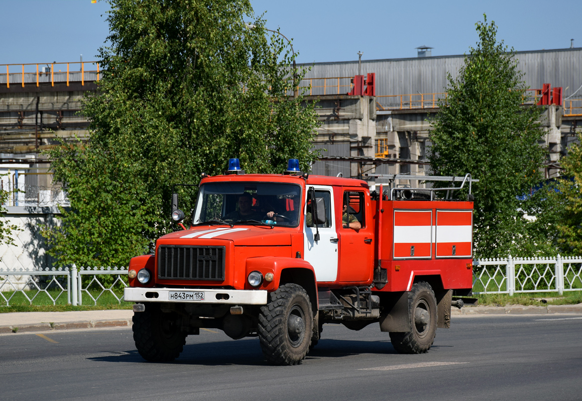Нижегородская область, № Н 843 РМ 152 — ГАЗ-33081 «Садко»