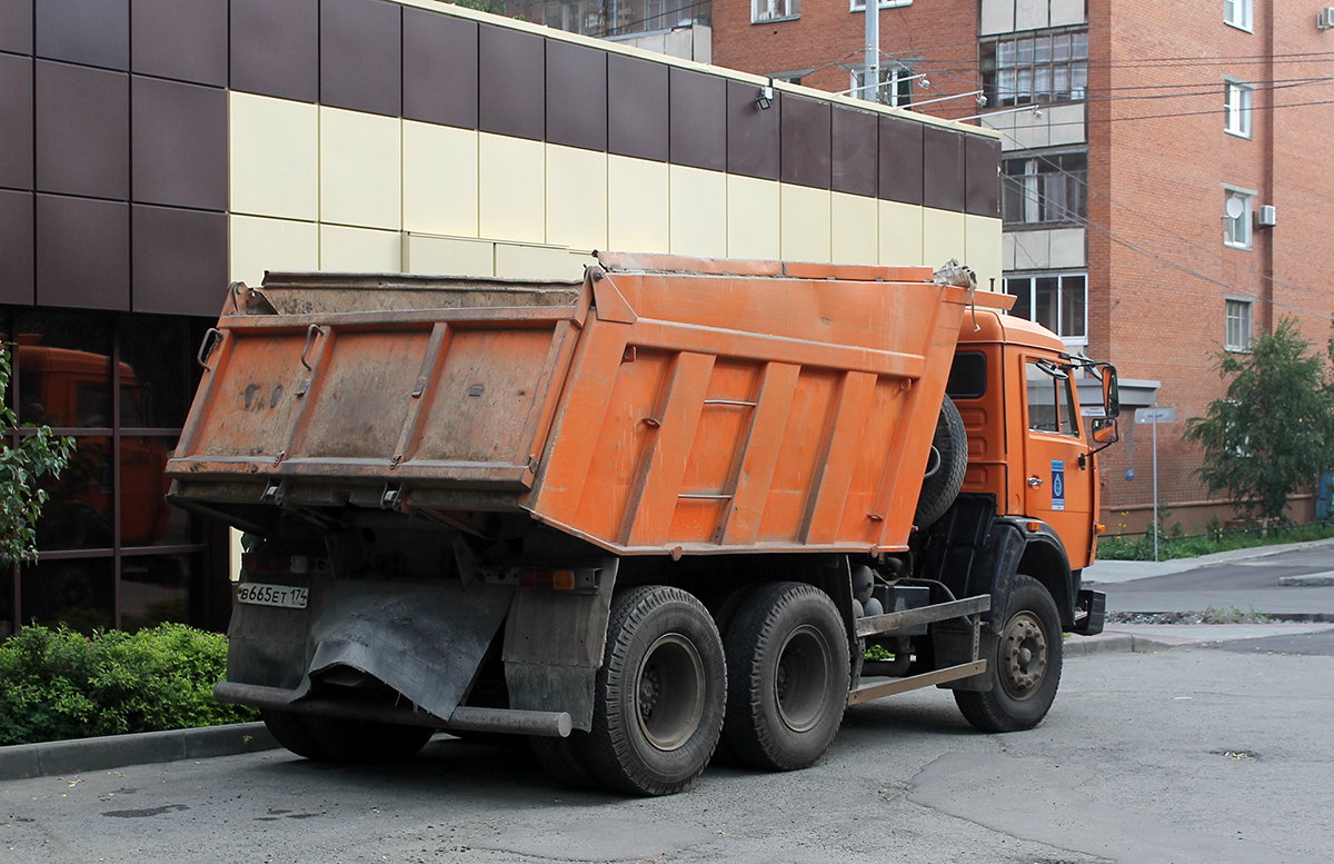 Челябинская область, № В 665 ЕТ 174 — КамАЗ-65115 [651150]