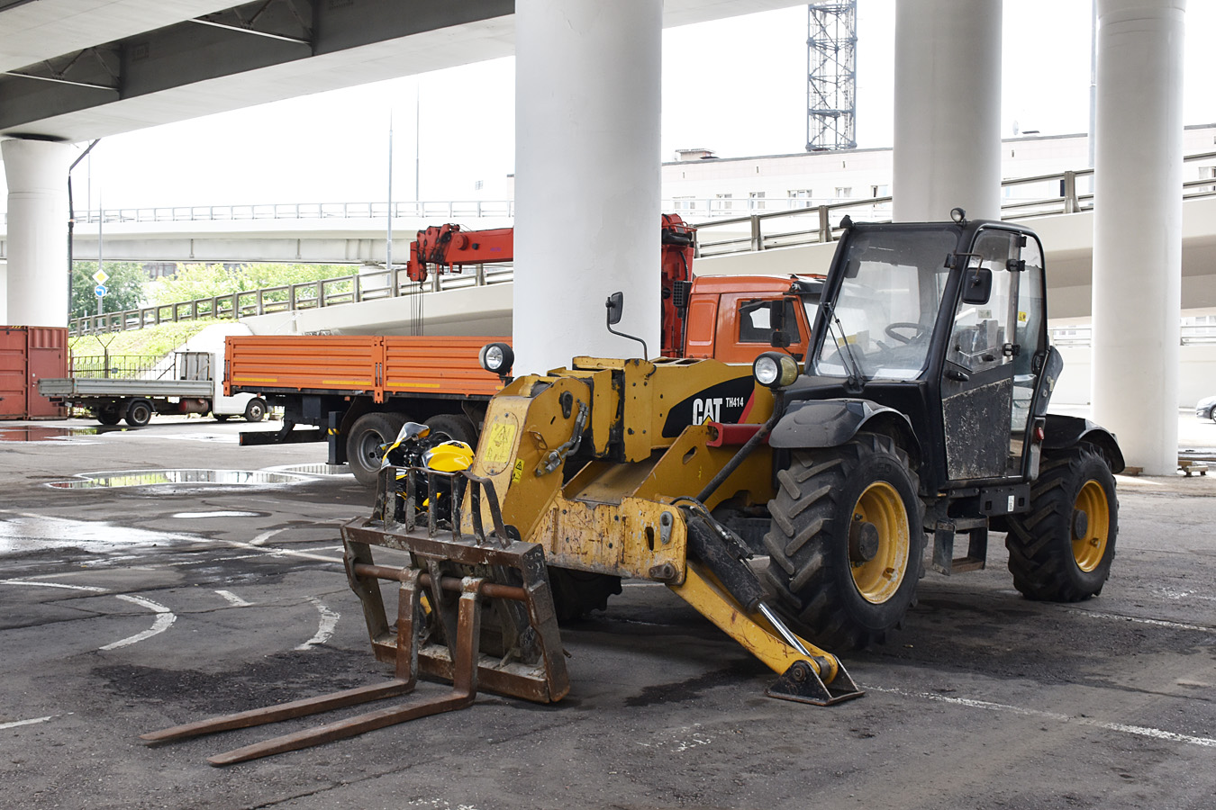 Москва, № (77) Б/Н СТ 0204 — Caterpillar (общая модель); Транспортные средства без номеров (Москва)