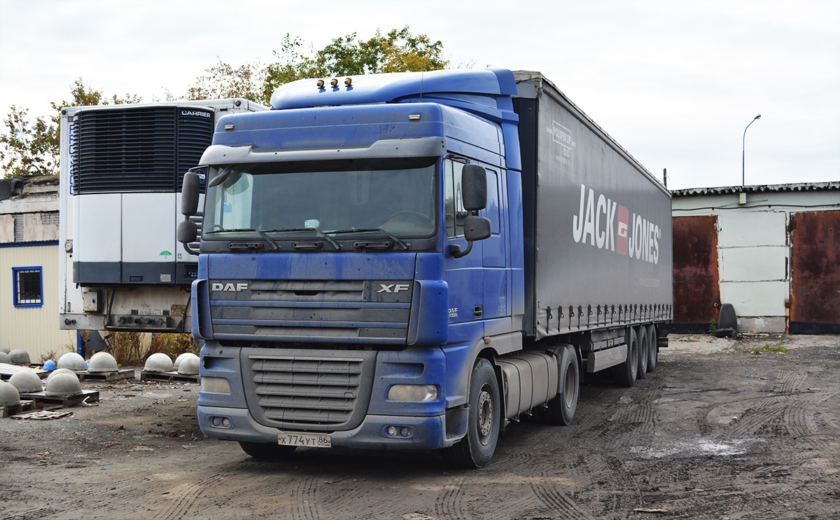 Ханты-Мансийский автоном.округ, № Х 774 УТ 86 — DAF XF105 FT