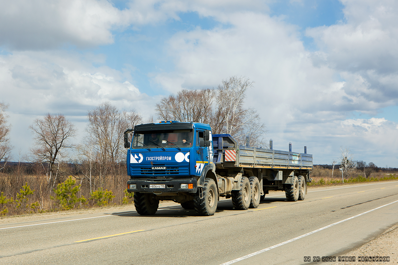 Санкт-Петербург, № Р 856 УЕ 198 — КамАЗ-44108 (общая модель)