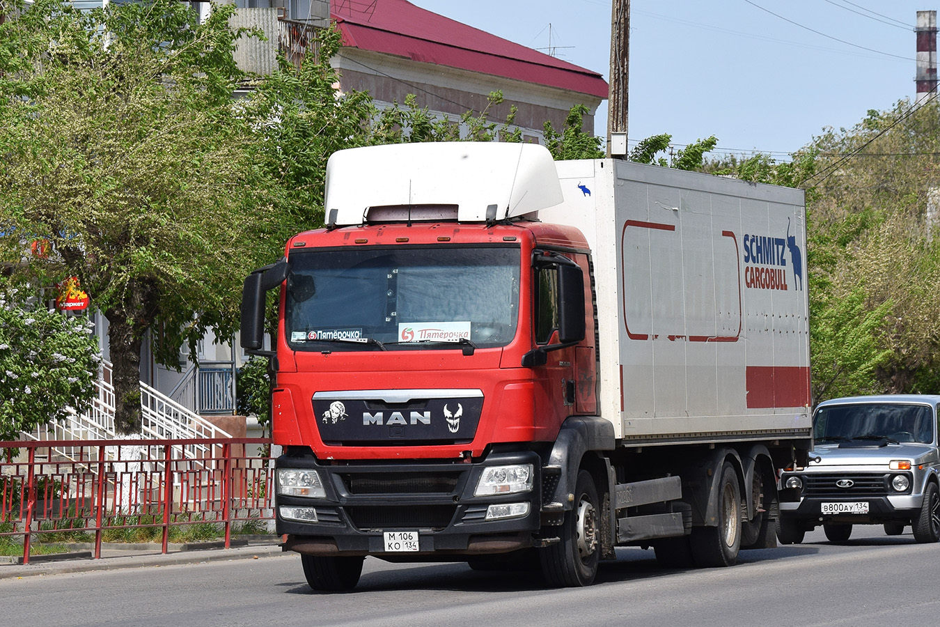 Волгоградская область, № М 106 КО 134 — MAN TGS 26.350