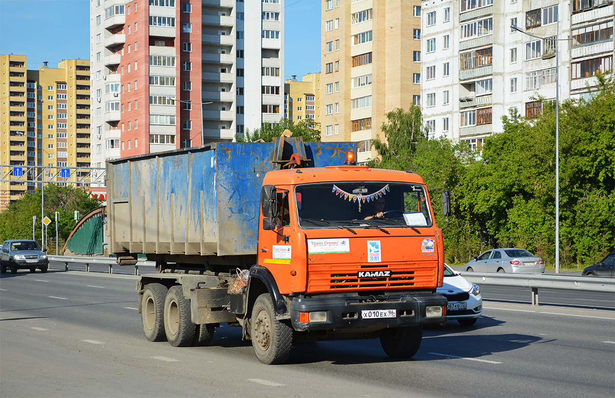 Свердловская область, № Х 010 ЕХ 96 — КамАЗ-53215-15 [53215R]