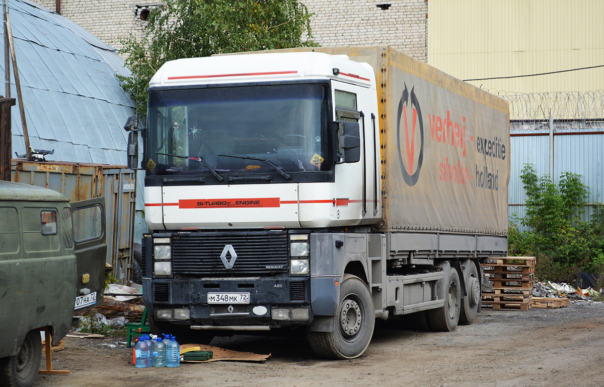 Тюменская область, № М 348 МК 72 — Renault Magnum (общая модель)
