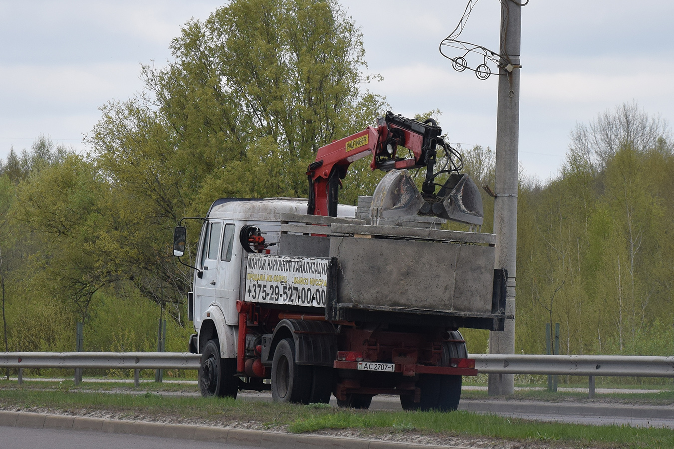 Брестская область, № AС 2707-1 — Mercedes-Benz (общая модель)