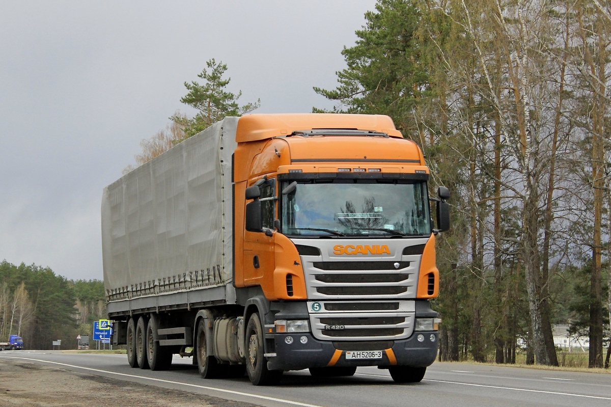 Гомельская область, № АН 5206-3 — Scania ('2009) R420