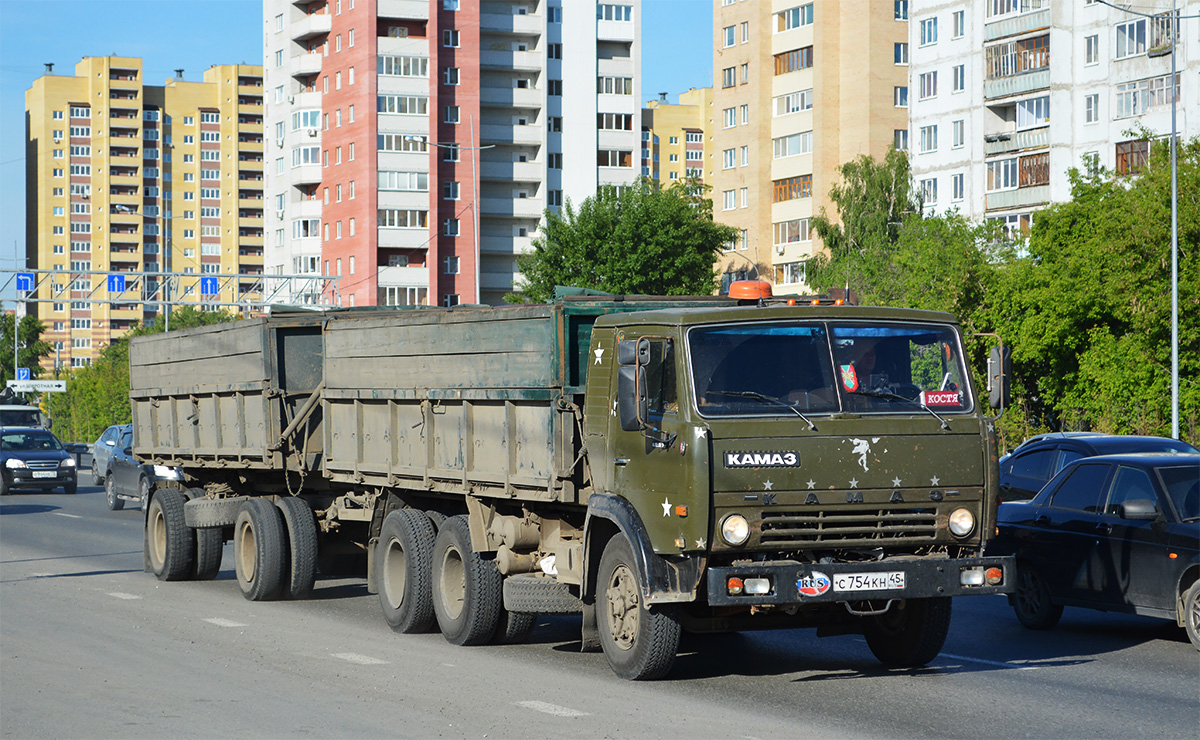 Курганская область, № С 754 КН 45 — КамАЗ-5320