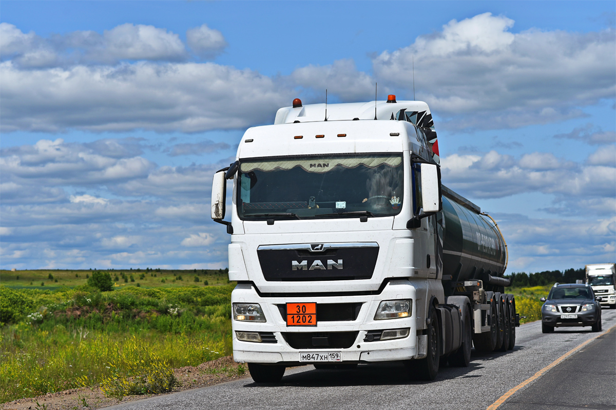 Пермский край, № М 847 ХН 159 — MAN TGX 18.440