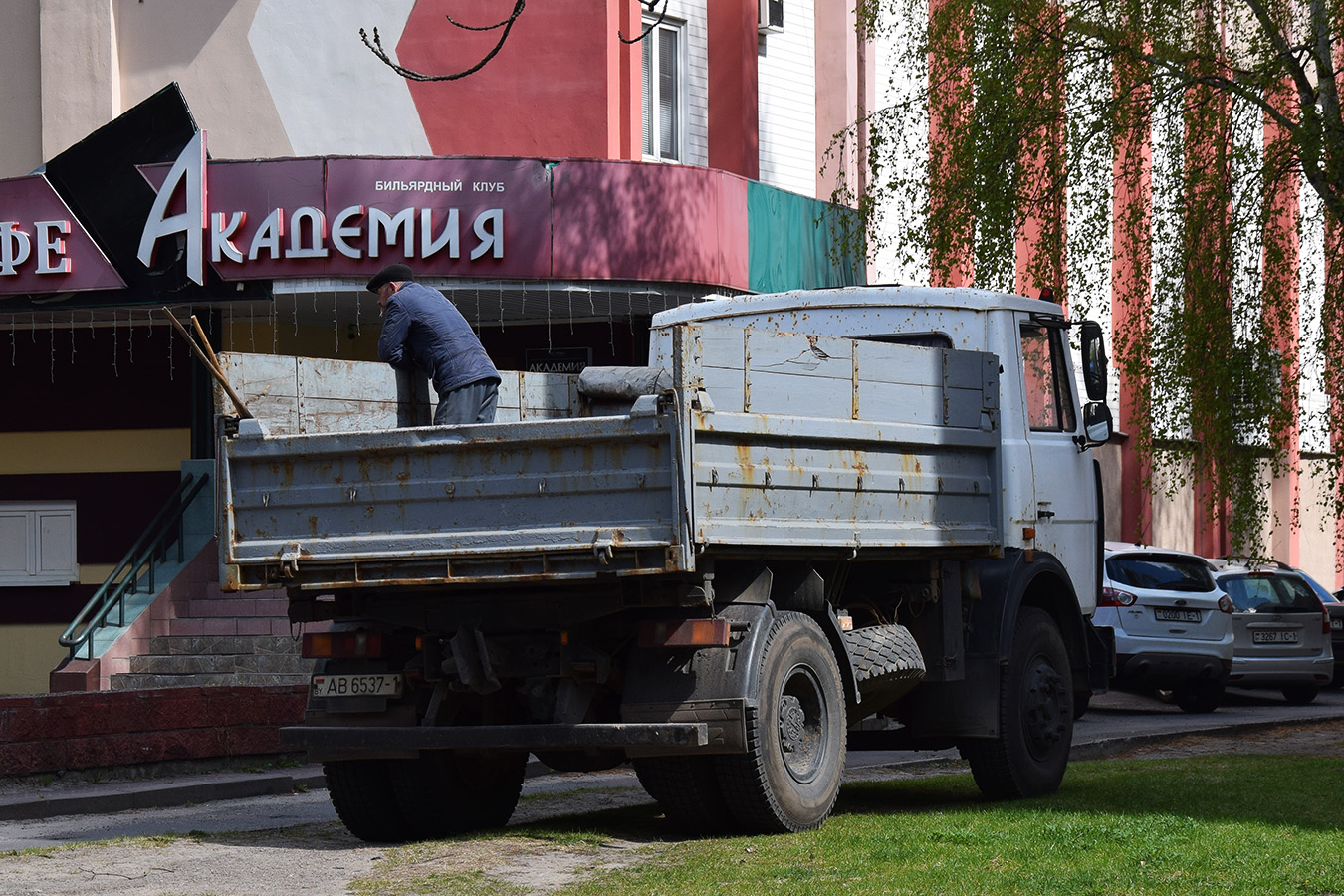 Брестская область, № AВ 6537-1 — МАЗ-5551 (общая модель)