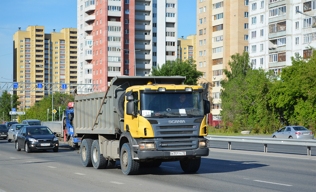 Тюменская область, № М 351 ТК 72 — Scania ('2004) P380