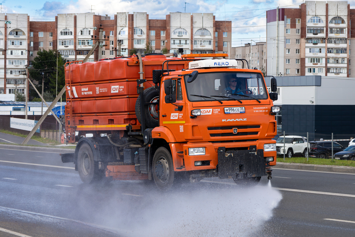 Вологодская область, № М 996 СЕ 35 — КамАЗ-53605-L4(19)