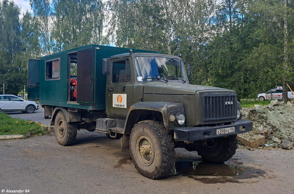 Свердловская область, № А 398 РЕ 196 — ГАЗ-33081 «Садко»