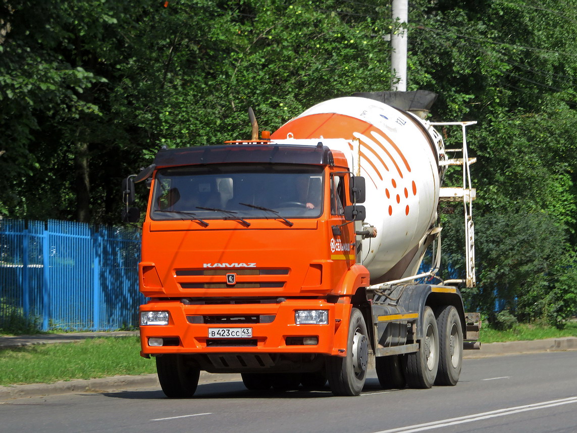 Кировская область, № В 423 СС 43 — КамАЗ-6520 (общая модель)