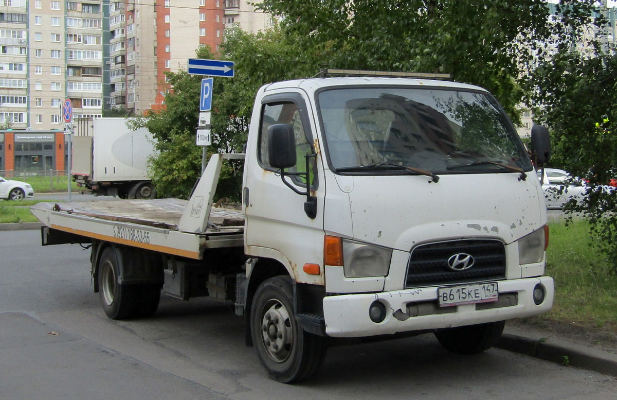 Ленинградская область, № В 615 КЕ 147 — Hyundai HD78 ('2004)