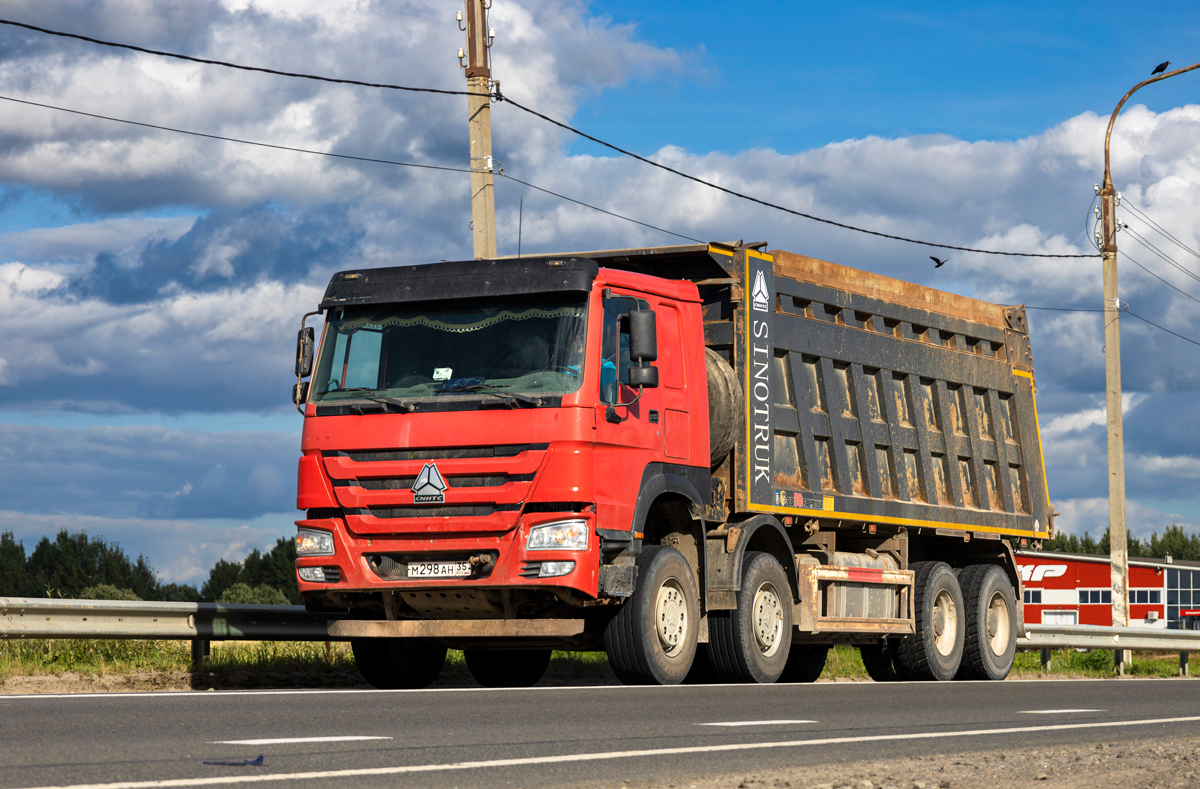 Вологодская область, № М 298 АН 35 — Howo HW ZZ3407
