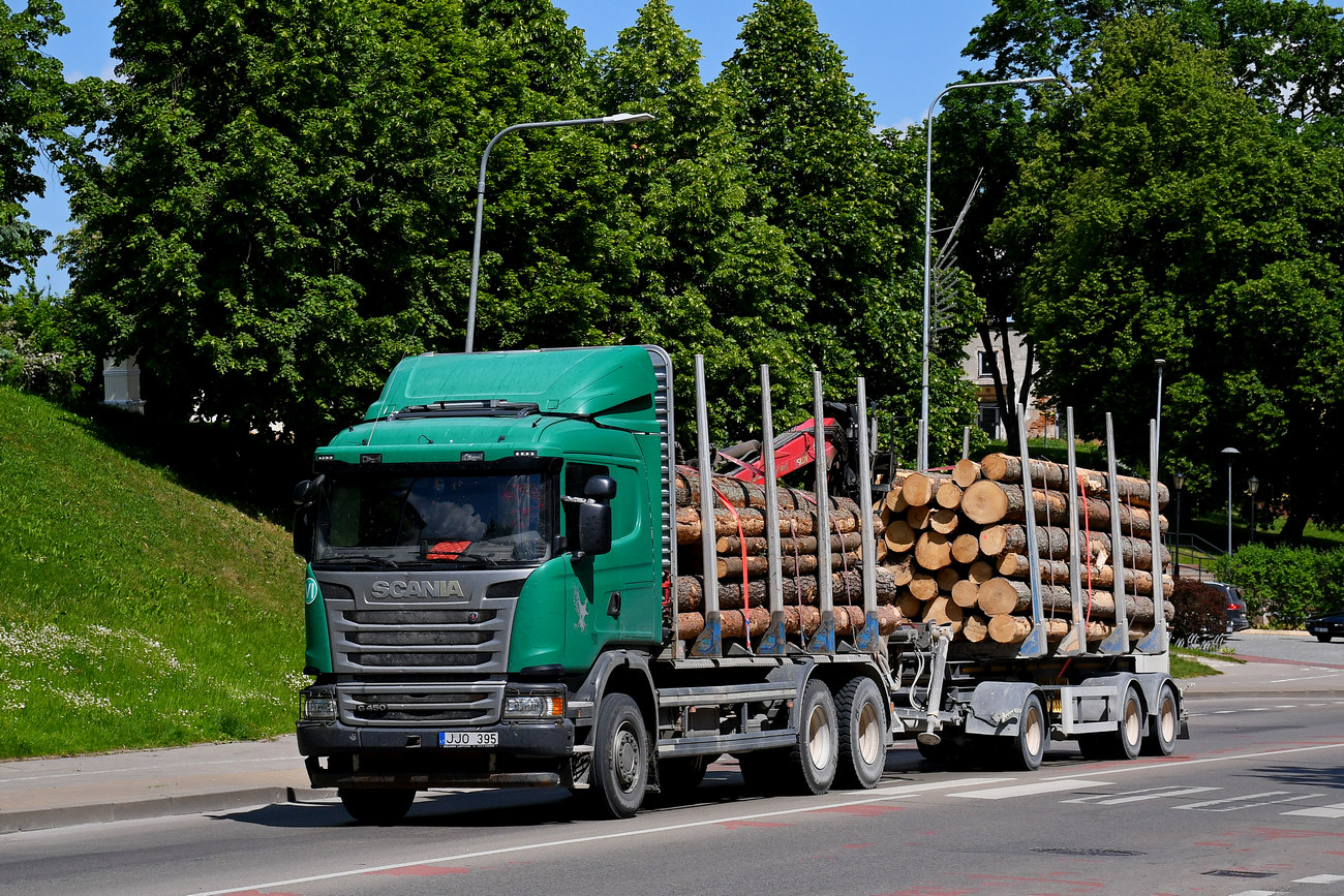Литва, № JJO 395 — Scania ('2013) G450
