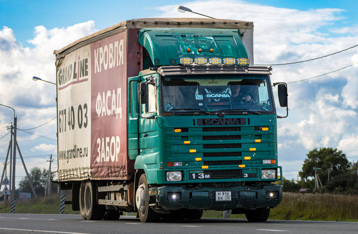 Вологодская область, № Н 910 АК 35 — Scania (II) R113M